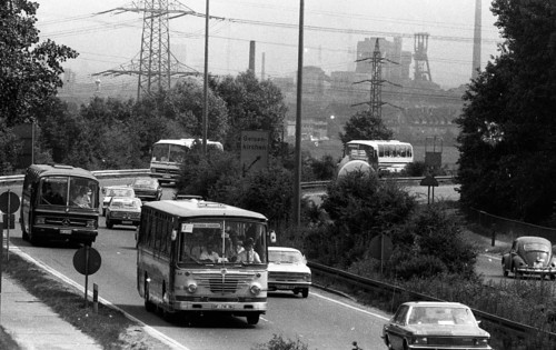 Traffic on the Ruhrschnellweg