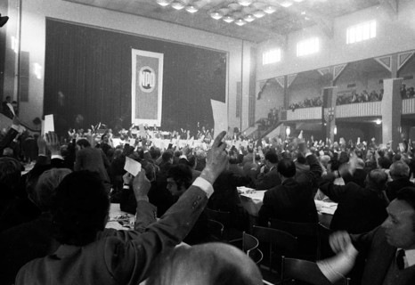 The 5th party congress of the radical right-wing NPD