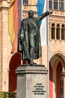 Monument to General Bernhard Erasmus von Deroy