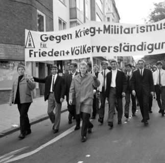 The anti-war day celebrated by trade unions and other democratic organisations was the day of Hitler's entry on 1. 9. 1939