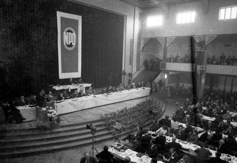 The 5th party congress of the radical right-wing NPD
