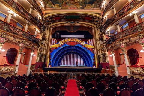 Beautiful interior of the Amazon theatre