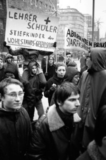 Students in the Ruhr area in the years 1965 to 1971 demonstrated in the Ruhr cities of Dortmund