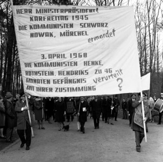 The traditional honouring of Nazi victims in the Bittermark