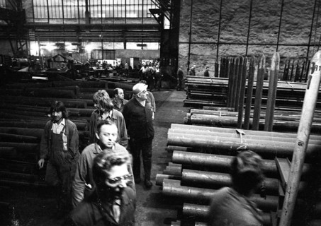 With a spontaneous strike on 15 August 1972 at the Friedr. Krupp Huettenwerke in Bochum