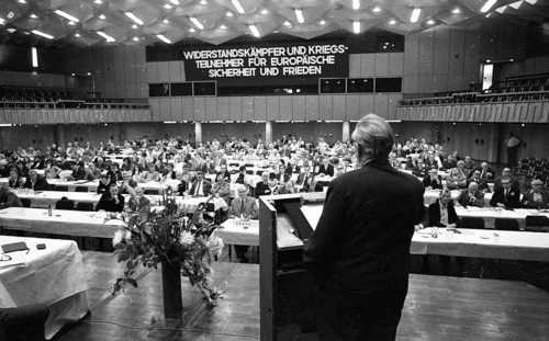 The Congress of the Association of Persecuted Persons of the Nazi Regime