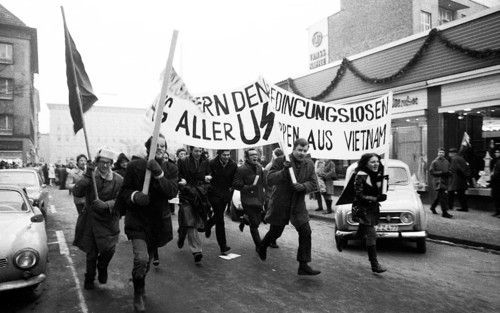 Students in the Ruhr area in the years 1965 to 1971 demonstrated in the Ruhr cities of Dortmund