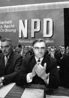 The party congress of the radical right-wing NPD