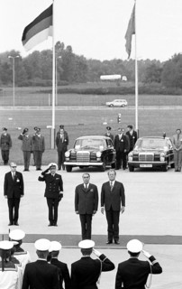 With full military honours