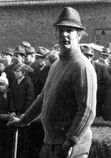 The auction of a farm on 2. 3. 1972 in the Muensterland in Ascheberg with all inventory and livestock
