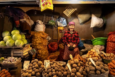 Potato seller