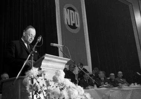 The 5th party congress of the radical right-wing NPD