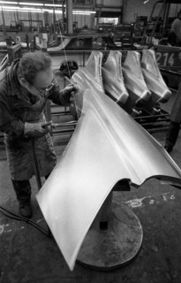 Manual labour in the car industry
