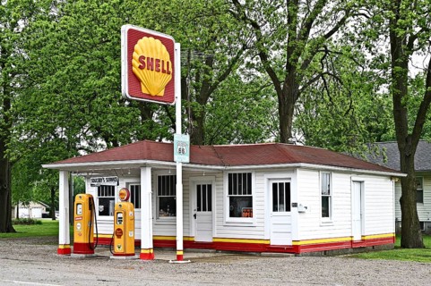 Soulsby Shell Station of 1926
