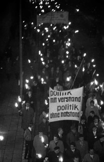 The Ruhr Action against the Emergency Laws in 1968 turned against the emergency legislation with numerous local actions by students