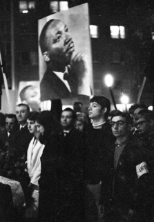 Students and professors of the University of Bonn reacted with mourning and protest to the assassination of Martin Luther King in the USA on 5 April 1968 in Bonn