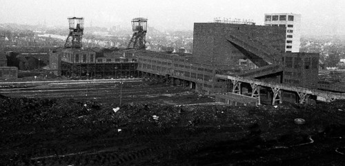 The Graf Moltke 3/4 colliery in Gladbbeck in the Ruhr area