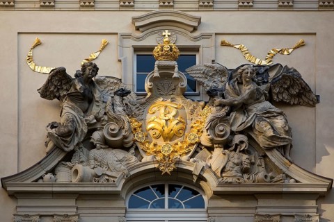 Facade detail at the Humboldt Forum