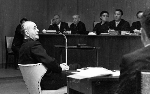 In the trial about the Dora concentration camp in front of the Essen Regional Court on 17 November 1967