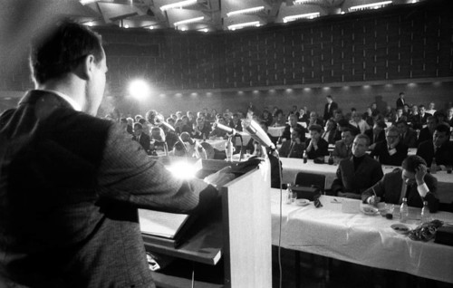 Dialogue in Germany was the motto of a conference of youth associations from East and West in June 1966 in the town hall in Oberhausen