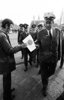 The police protest