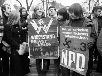 The 5th party congress of the radical right-wing NPD