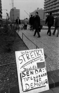 The Ruhr Action against the Emergency Laws in 1968 turned against the emergency legislation with numerous local actions by students