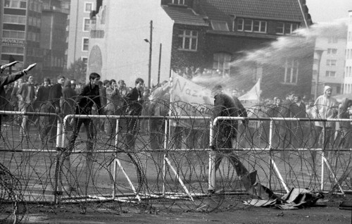 During the election campaign of the right-wing National Democratic Party of Germany