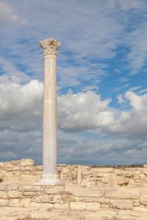 Excavation site of the ancient city of Kourion