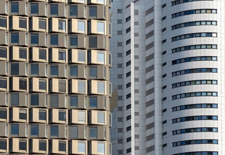 District Living and Hochhaus Neue Donau buildings