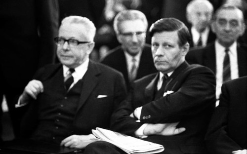 The Federal Assembly elected the new Federal President Gustav Heinemann