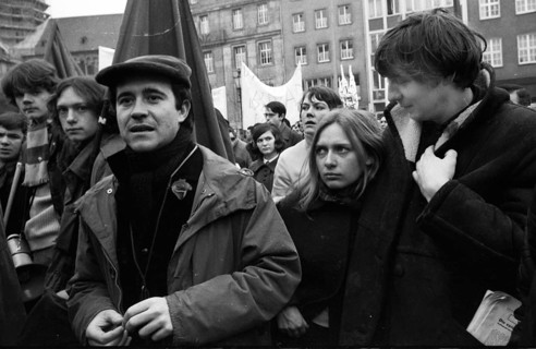 Spanish guest workers and German students demonstrated in Bonn in 1970 against the oppression of the Franco dictatorship