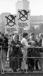 Election campaign appearances in 1969 by the radical right-wing NPD