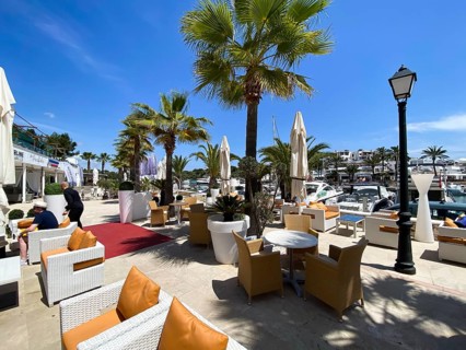 Restaurant in Cala Llonga Harbour