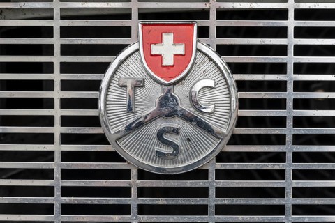 Logo of the mobility club TCS