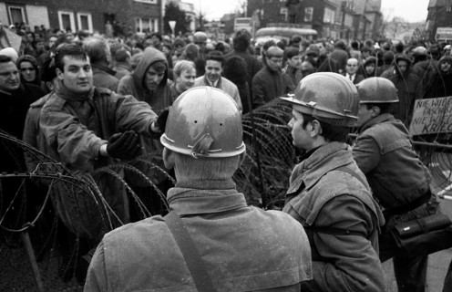 Several hundred demonstrators