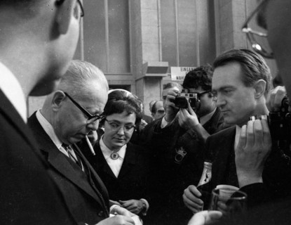 The Federal Assembly elected the new Federal President Gustav Heinemann