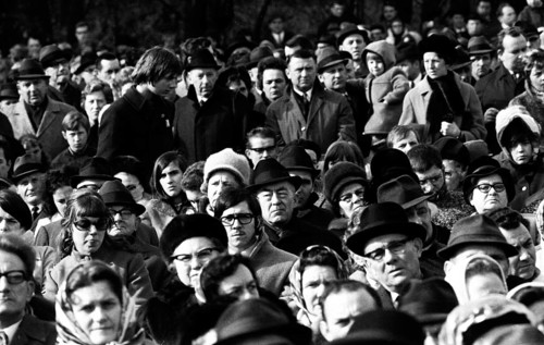 The traditional tribute to murdered Nazi victims on Good Friday 1945 in Rombergpark in Dortmund is also a demonstration