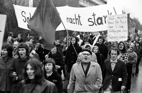 The dismissal of workers at the Mannesmann factory after a spontaneous strike not led by the union provoked protests by Mannesmann workers in Duisburg and other locations on 7 November 1973 and solida...