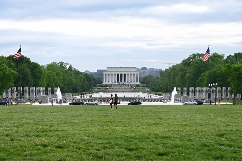 National Mall with Lincoln Memorial and Reflecting Pool