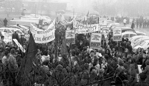 The NPD's right-wing radical action Resistance was a nationwide response to Willy Brandt's 1970 policy of understanding with the East