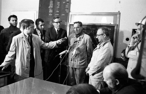 Nine miners of the Emil Emscher colliery were buried on 2. 10. 1969