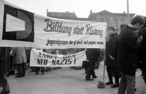 The traditional honouring of Nazi victims in the Bittermark