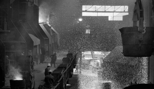 The production of steel products