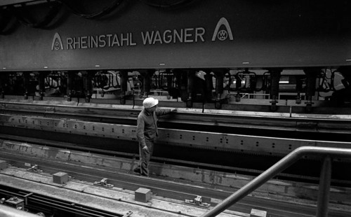 The Thyssen pipe mill
