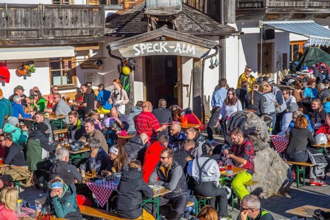 Speck-Alm mountain inn and apres-ski hut