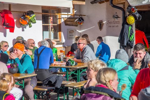 Speck-Alm mountain inn and apres-ski hut