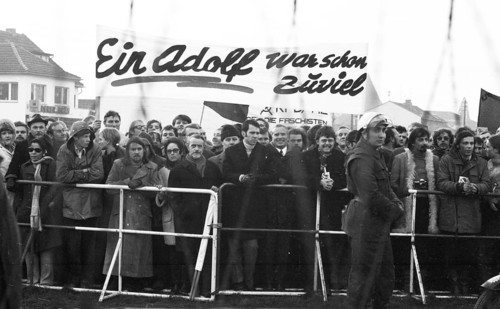 The NPD's right-wing radical action Resistance was a nationwide response to Willy Brandt's 1970 policy of understanding with the East