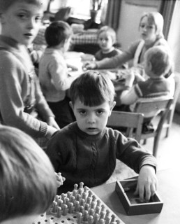This colliery kindergarten with lots of music and paintings by Ruhrkohle AG