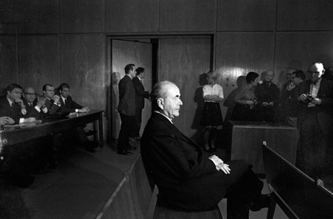 In the trial about the Dora concentration camp in front of the Essen Regional Court on 17 November 1967